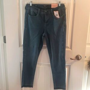 NYDJ Boost skinny released hem jeans, curves 360- LEAR,  size 10, NWT